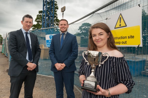 Photo 1 of Construction Award Presented at College Ceremony